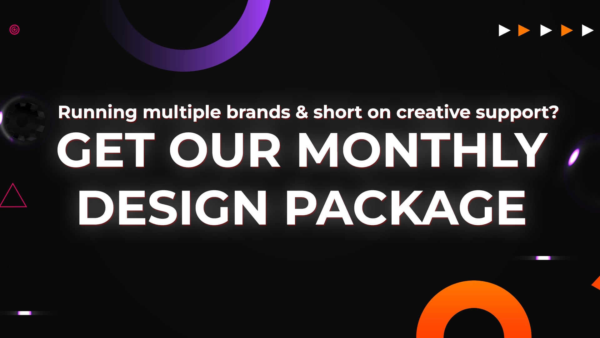 Need 30, 50, or 100+ posters & reels every month? Get bulk creative packages - Professional, on Time, Every Time